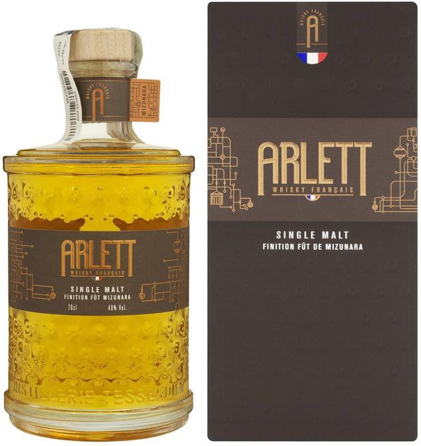 Віскі Arlett Single Malt FFD Mizunara 48% 0.7 л 